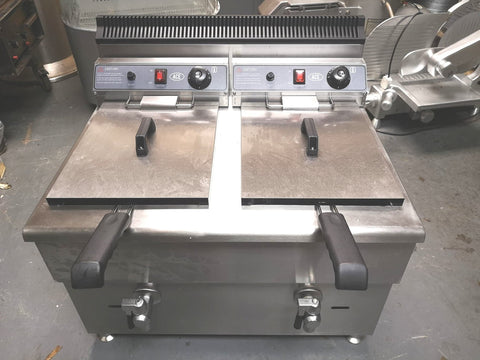 Table Top Twin Tank Gas Fryer (NG)